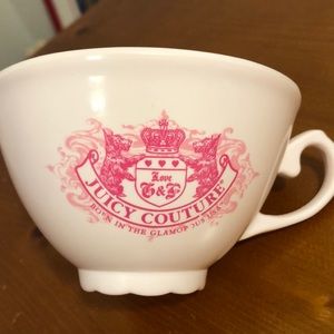 Juicy Couture Pink Plastic Teacup